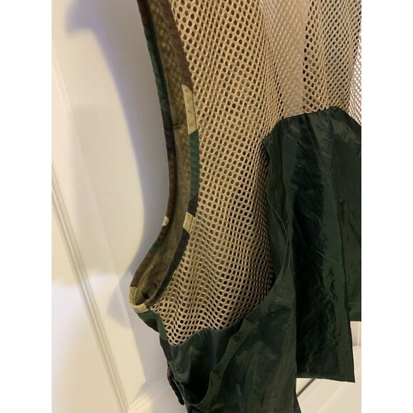 Game Winner Sportswear Camo Hunting Vest 5 Pocket Back Game bag Sz ‎ L 42/44 - Picture 5 of 7